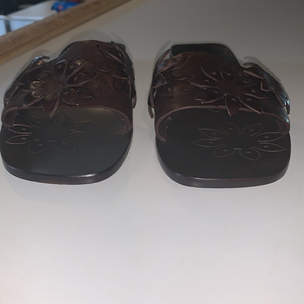 Womens Timberland leather slides - Picture 9 of 11